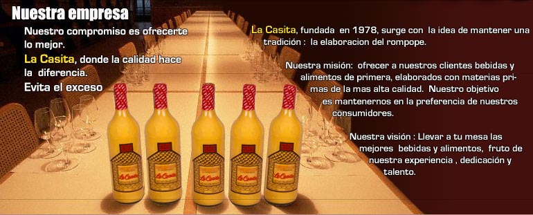 Empresa Rompope la Casita